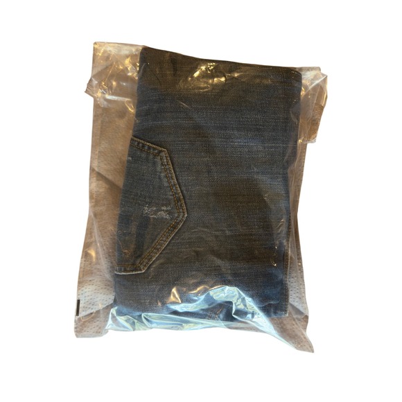 Lane Bryant Skinny Curvy Jeans Distressed Plaid Patchwork Women's Plus Size 20 - Picture 9 of 9